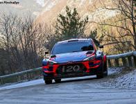 Essais Monte Carlo Huyndai i20 WRC Neuville / Gilsoul